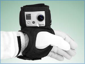 Перчатка крепление GoPro камеры на кисть