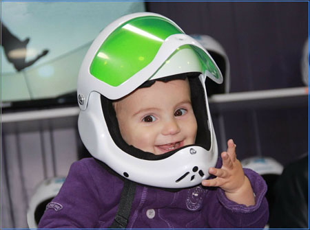 новая модель парашютного шлема Детский