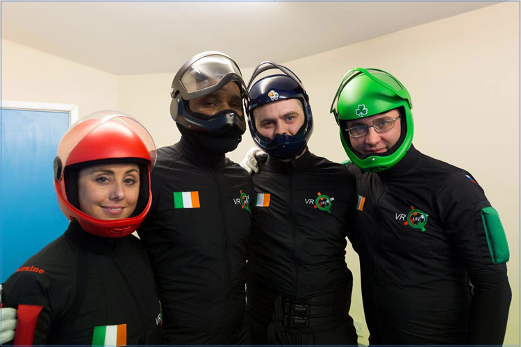 участники команды VR-UNiQ/Ireland